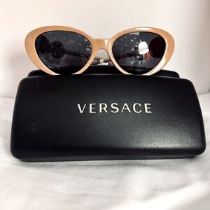 Versace Beige Sunglasses